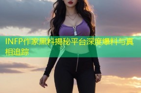 INFP作家黑料揭秘平台深度爆料与真相追踪