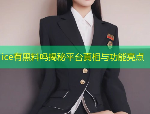 ice有黑料吗揭秘平台真相与功能亮点  第1张