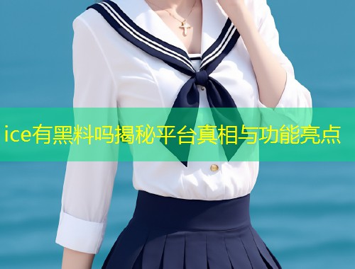 ice有黑料吗揭秘平台真相与功能亮点  第2张